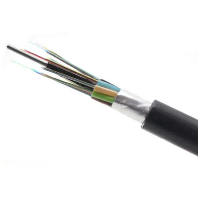 GYTS/GYTA 9.0-9.5mm G652D G657A FTTH Fiber Optic Cable 24-288C